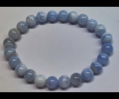 Bracciale in Calcedonio