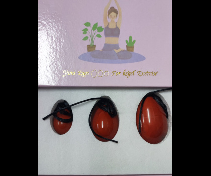 Yoni Eggs  Red Jasper